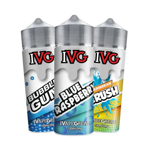 IVG 100ML KRÁTKÉ NÁPLNĚNÍ E-LIQUID