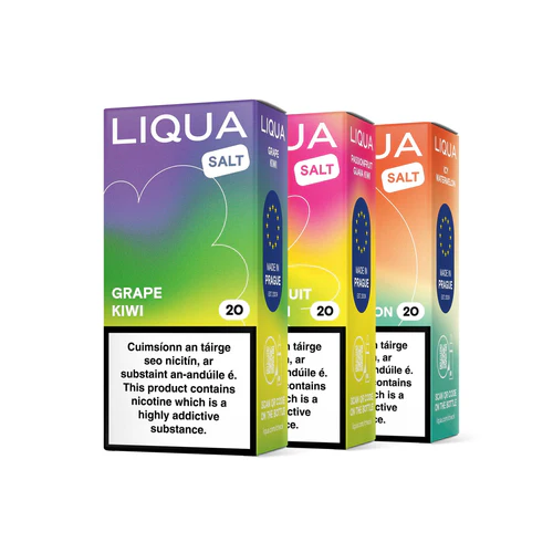 E-liquid s nikotinovou solí LIQUA